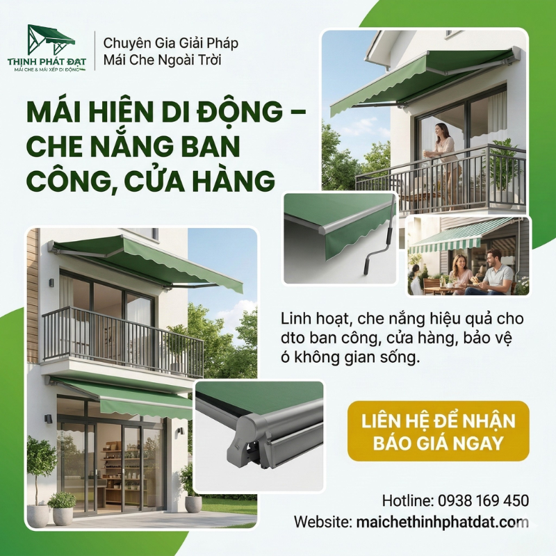 Mái hiên di động