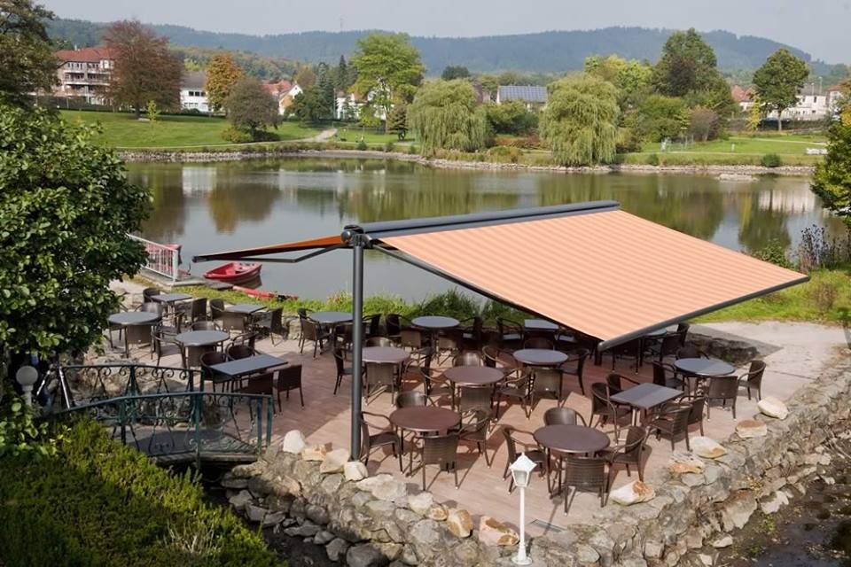 Mái Che Chữ A Thịnh Phát Đạt – Giải Pháp Che Nắng Chống Mưa Cho Quán Cà Phê